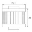 Φίλτρο λαδιού HIFLO HF186 thumb