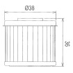 Φίλτρο λαδιού HIFLO HF116 thumb
