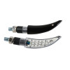 Φλας μηχανής LED KATANA BLACK 90074