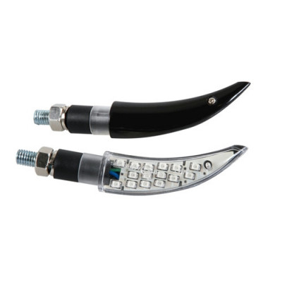 Φλας μηχανής LED KATANA BLACK 90074