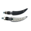Φλας μηχανής LED KATANA CARBON 90075