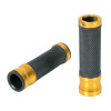 Χειρολαβές μοτοσυκλέτας METAL GRIP 90310 χρυσά