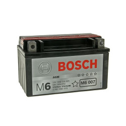 Μπαταρία μοτοσυκλέτας BOSCH М6 6 Ah, 12 V, YTX7A-BS