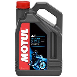 Λάδι μηχανής MOTUL 3000 4T 20W-50 - 4 λίτρα