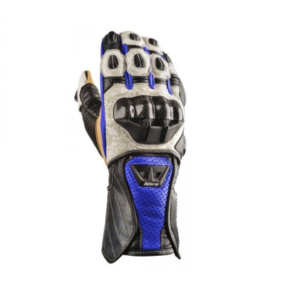 Γάντια μηχανής NITRO NG-102 BLUE CARBON