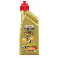 Λάδι μηχανής CASTROL POWER 1 4T 15W50 - 1 λίτρο