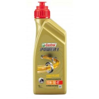 Λάδι μηχανής CASTROL POWER 1 4T 15W50 - 1 λίτρο