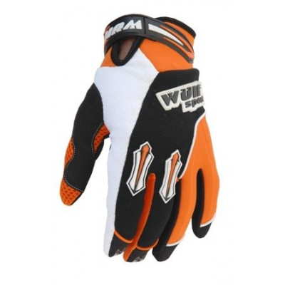 Γάντια motocross WULFSPORT STRATOS ORANGE