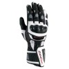 Γάντια μηχανής A-PRO BIONIC WHITE/SILVER