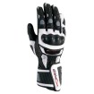 Γάντια μηχανής A-PRO BIONIC WHITE/SILVER thumb