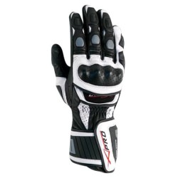 Γάντια μηχανής A-PRO BIONIC WHITE/SILVER
