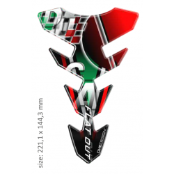 Προστατευτικό αυτοκόλλητο ρεζερβουάρ μηχανής CGEXS60P/PR3027 Προστατευτικό αυτοκόλλητο ρεζερβουάρ μηχανής CGEXS60P/PR3027