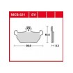 Τακάκια μοτοσυκλέτας TRW MCB621 thumb