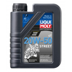 Λάδι μηχανής LIQUI MOLY STREET SAE 20W-50 - 1 λίτρο