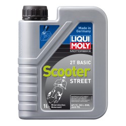 Λάδι μηχανής LIQUI MOLY SCOOTER STREET 2T BASIC - 1 λίτρο
