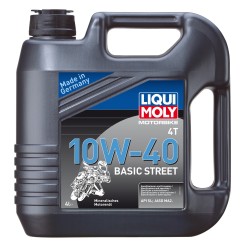 Λάδι μηχανής LIQUI MOLY 10W-40 Basic Street - 4 λίτρα