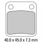 Τακάκια μοτοσυκλέτας FERODO FDB250P thumb