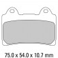 Τακάκια μοτοσυκλέτας FERODO FDB449P thumb