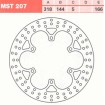 Δισκόπλακα εμπρός TRW-LUCAS MST207 Δισκόπλακα εμπρός TRW-LUCAS MST207 thumb