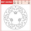 Δισκόπλακα εμπρός TRW-LUCAS MST243RAC