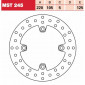 Πίσω δισκόπλακα μοτοσυκλέτας TRW-LUCAS MST245 thumb