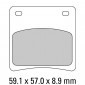 Τακάκια μοτοσυκλέτας FERODO FDB569P thumb