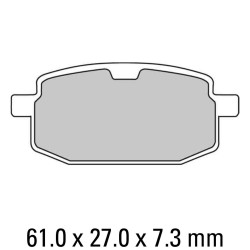 Τακάκια μοτοσυκλέτας FERODO FDB636P