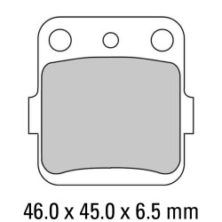 Τακάκια μοτοσυκλέτας FERODO FDB661P