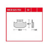 Τακάκια μοτοσυκλέτας TRW MCB625RSI