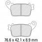 Τακάκια μοτοσυκλέτας FERODO FDB2221P thumb