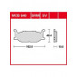 Τακάκια μοτοσυκλέτας TRW MCB640SV thumb