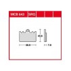 Τακάκια μοτοσυκλέτας TRW MCB643 thumb