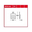 Τακάκια μοτοσυκλέτας TRW MCB644 thumb