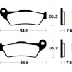Τακάκια μοτοσυκλέτας OEM BREMBO 07BB0435 thumb