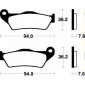 Τακάκια μοτοσυκλέτας OEM BREMBO 07BB0435 thumb