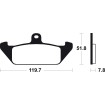 Τακάκια μοτοσυκλέτας OEM BREMBO 07BB0606 Τακάκια μοτοσυκλέτας OEM BREMBO 07BB0606 thumb