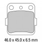 Τακάκια μοτοσυκλέτας FERODO FDB661SG thumb