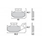 Τακάκια μοτοσυκλέτας BREMBO 07GR50SD thumb