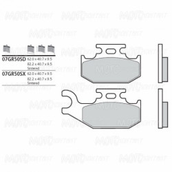 Τακάκια μοτοσυκλέτας BREMBO 07GR50SD Τακάκια μοτοσυκλέτας BREMBO 07GR50SD