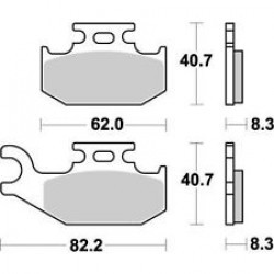 Τακάκια μοτοσυκλέτας BREMBO 07GR73SX