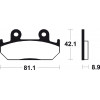 Τακάκια μοτοσυκλέτας BREMBO 07HO21SA