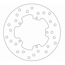 Πίσω δισκόπλακα μοτοσυκλέτας FERODO FMD0022R