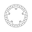 Δισκόπλακα εμπρός TRW-LUCAS MST357 thumb
