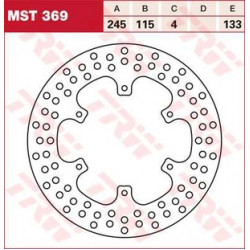 Δισκόπλακα εμπρός TRW-LUCAS MST369 Δισκόπλακα εμπρός TRW-LUCAS MST369