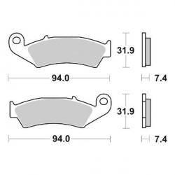 Τακάκια μοτοσυκλέτας OEM BREMBO 07HO2506 Τακάκια μοτοσυκλέτας OEM BREMBO 07HO2506