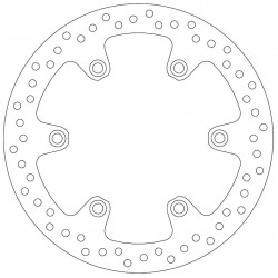 Δισκόπλακα εμπρός FERODO FMD0101R