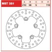 Πίσω δισκόπλακα μοτοσυκλέτας TRW-LUCAS MST381 thumb