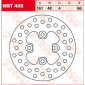 Δισκόπλακα εμπρός TRW-LUCAS MST405 thumb