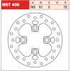 Δισκόπλακα εμπρός TRW-LUCAS MST408