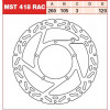 Δισκόπλακα εμπρός TRW-LUCAS MST418RAC